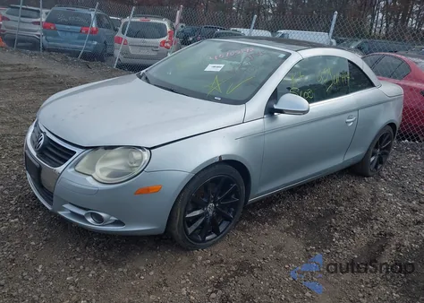 2007 Volkswagen Eos 2.0T from USA, damaged, VIN WVWCA71FX7V041710